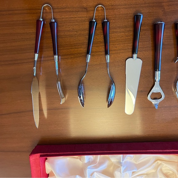 RARE Glo Hill serving Set - MCM - Picture 4 of 5